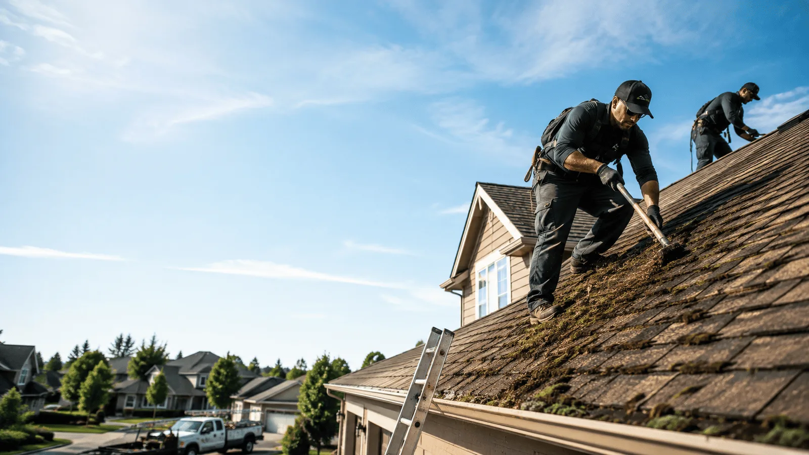 Roof Moss Removal in Saint Michael, MN near me